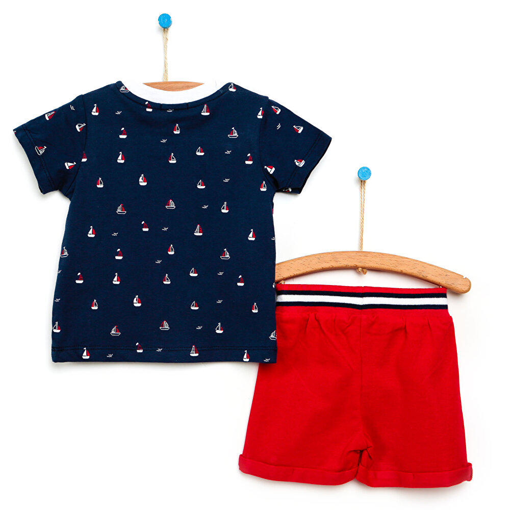 Marina Boy Tshirt-Şort Erkek Bebek