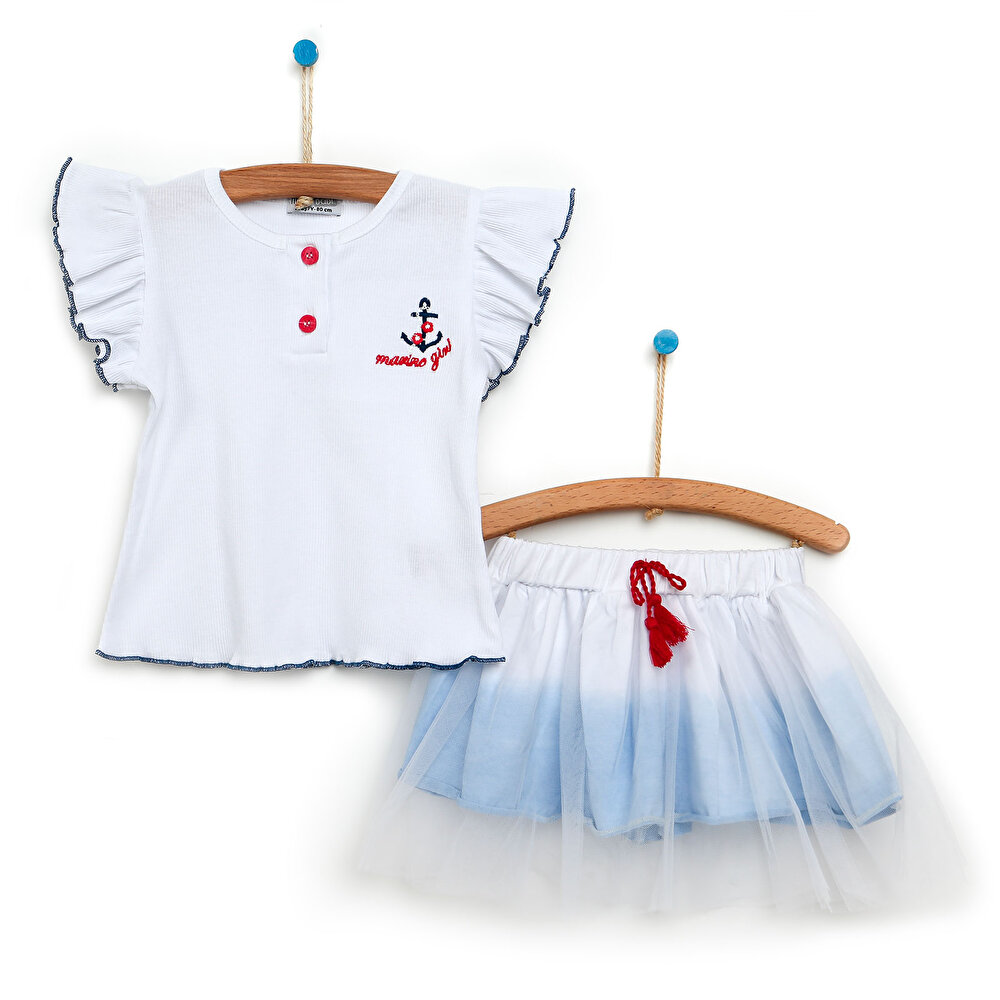 Marina Girl Bluz-Etek Kız Bebek