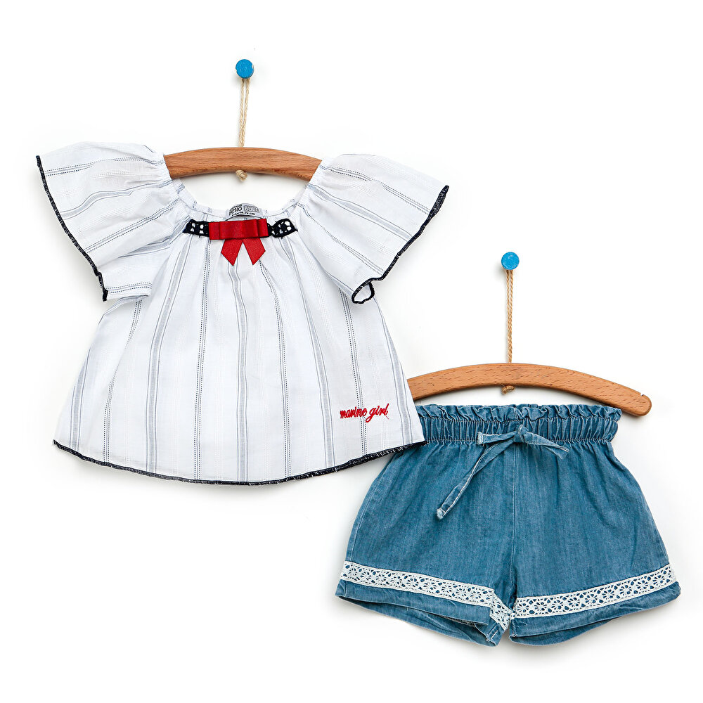 Marina Girl Bluz-Şort Kız Bebek