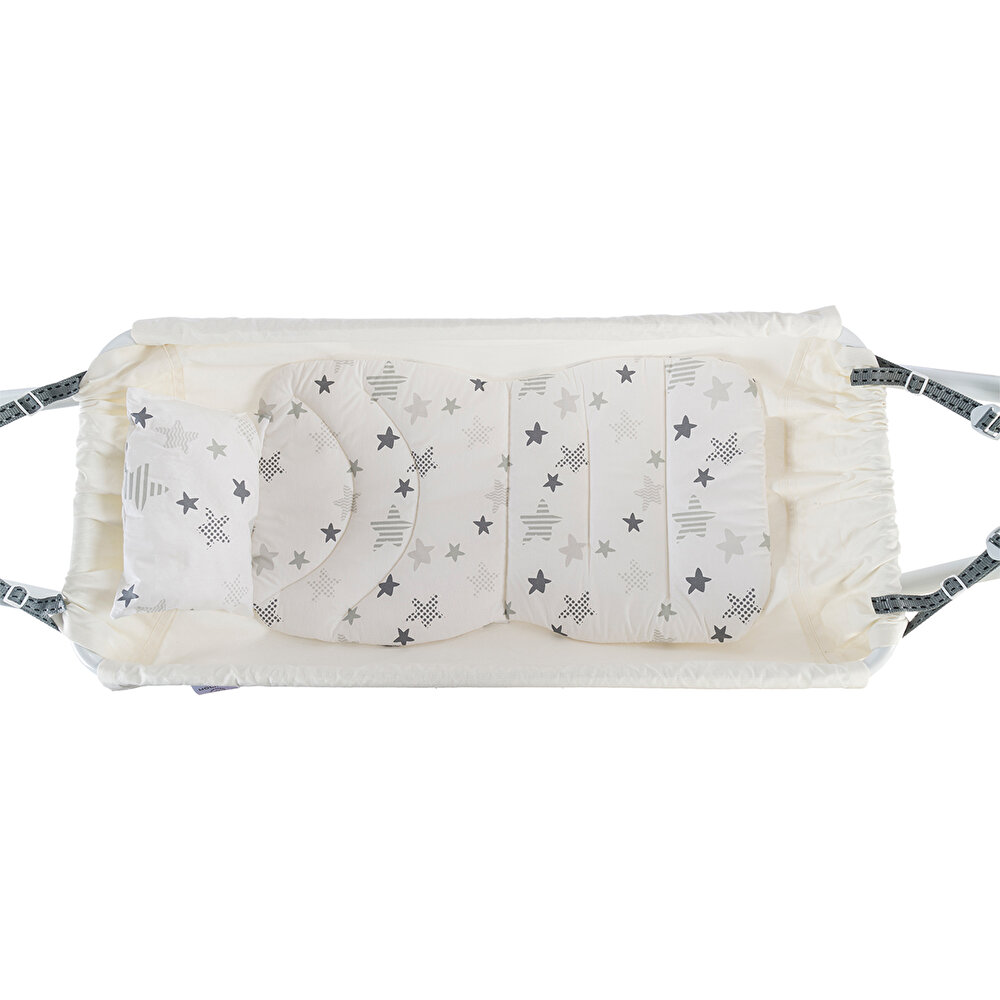 Marmaris Katlanır Bebek Hamağı Ekru