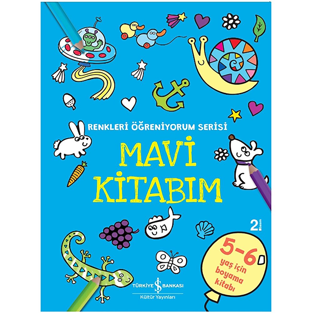 Mavi Kitabım - Renkleri Öğreniyorum Serisi