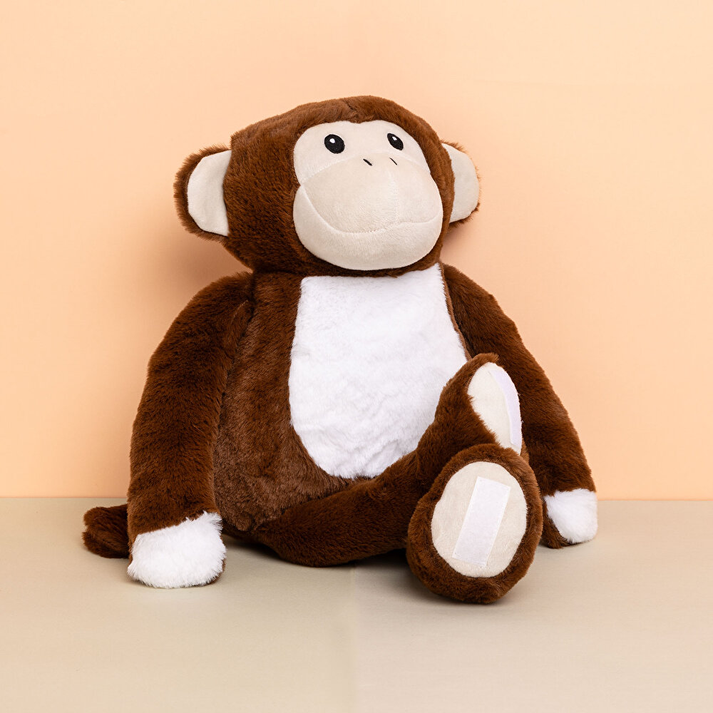 Maymun Oyuncaklı Erkek Battaniye 70x78 cm Erkek Bebek