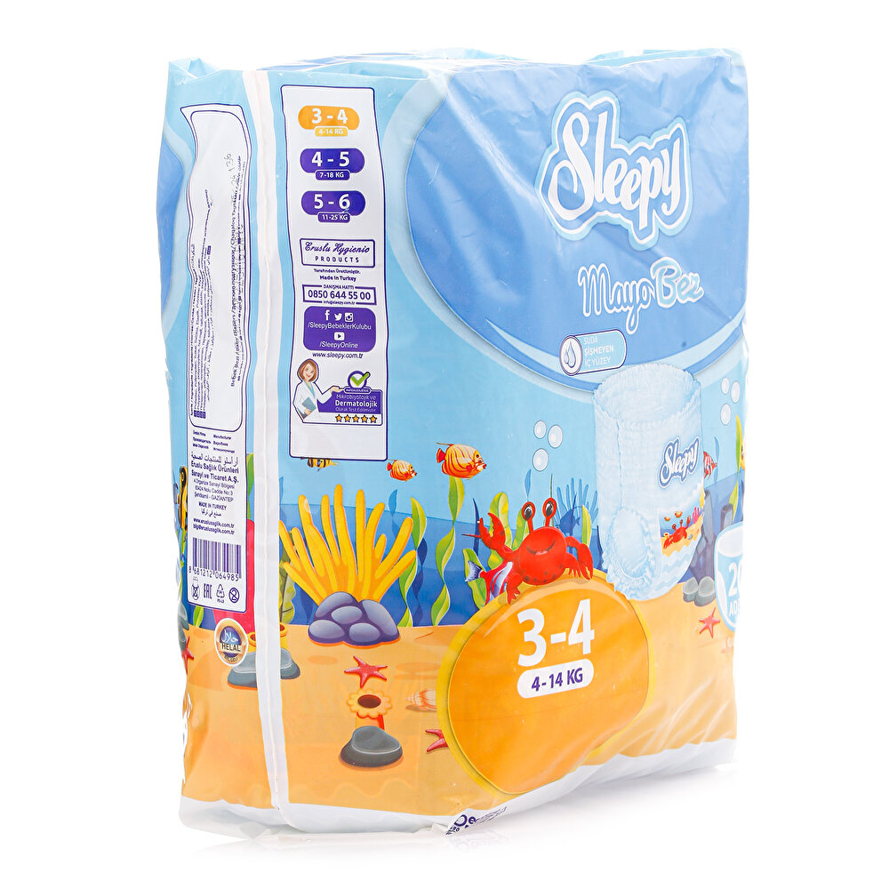 Mayo Bez Maxi 3-4 Beden 4-14 kg 20 Adet