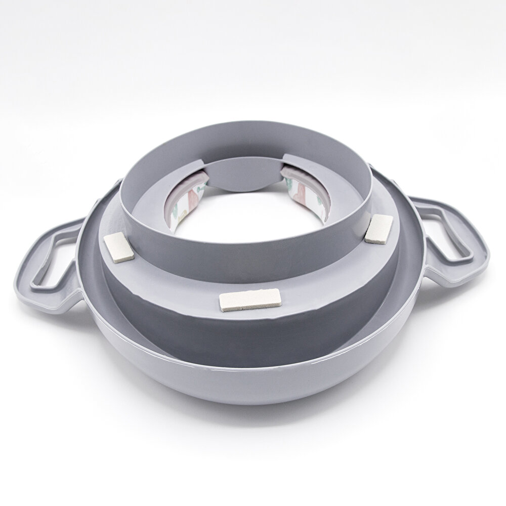 Mega Klozet Adaptörü Soft Gri