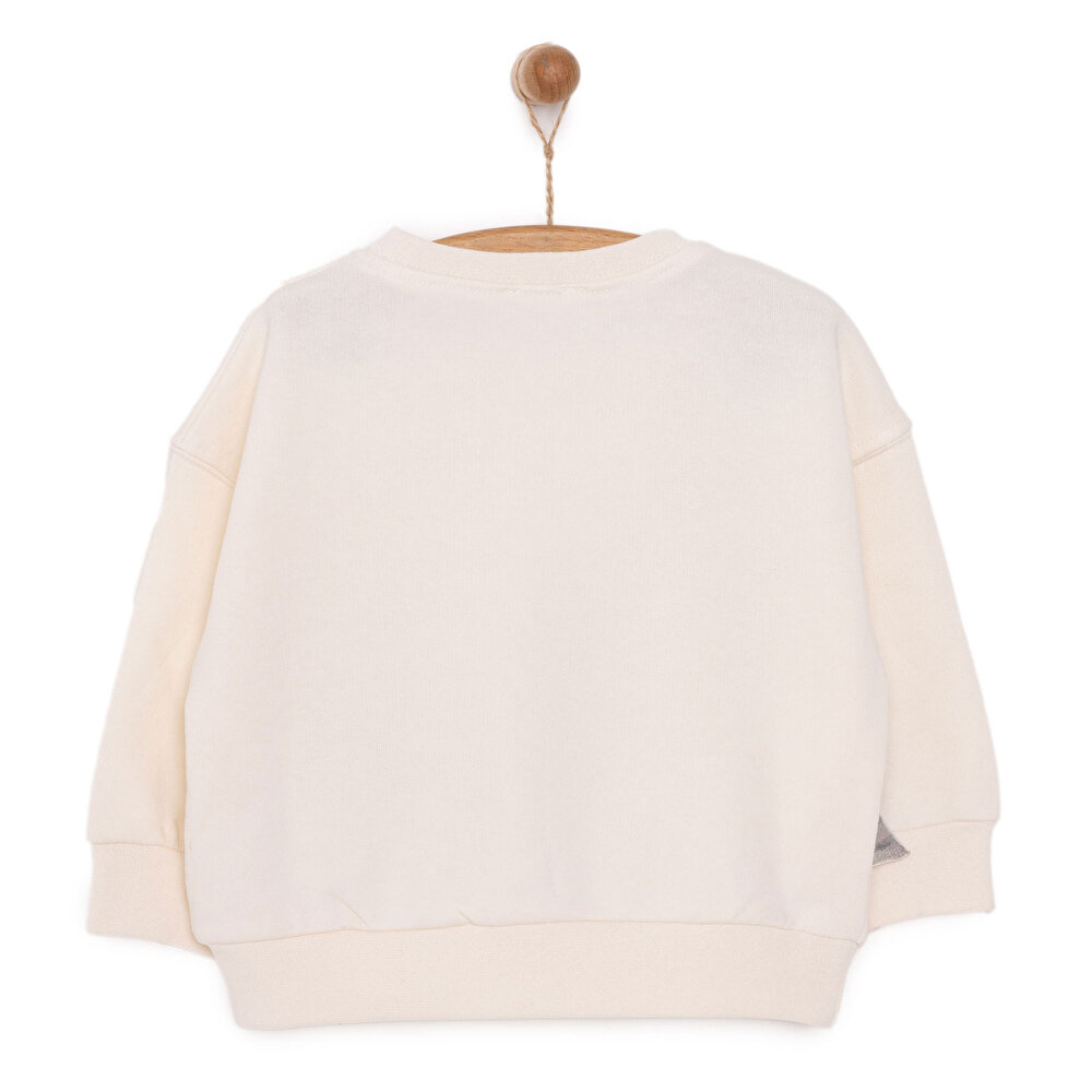 Metallic Sweatshirt Kız Bebek