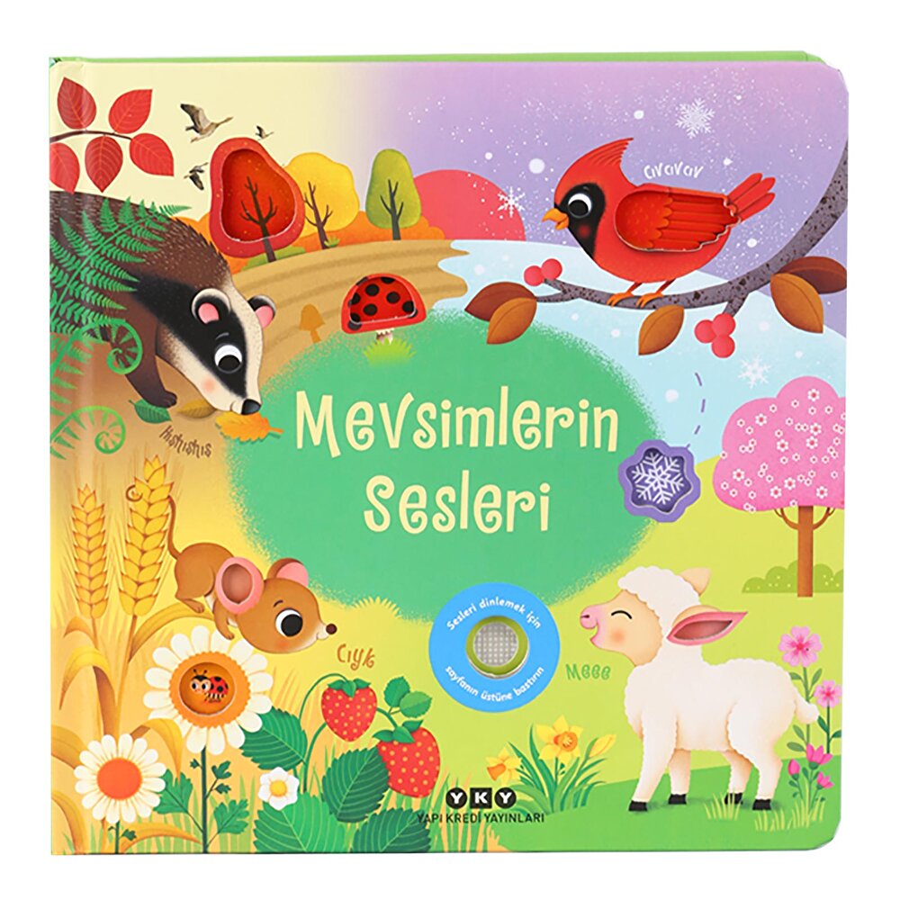 Mevsimlerin Sesleri (Resimli Ve Sesli Kitap)