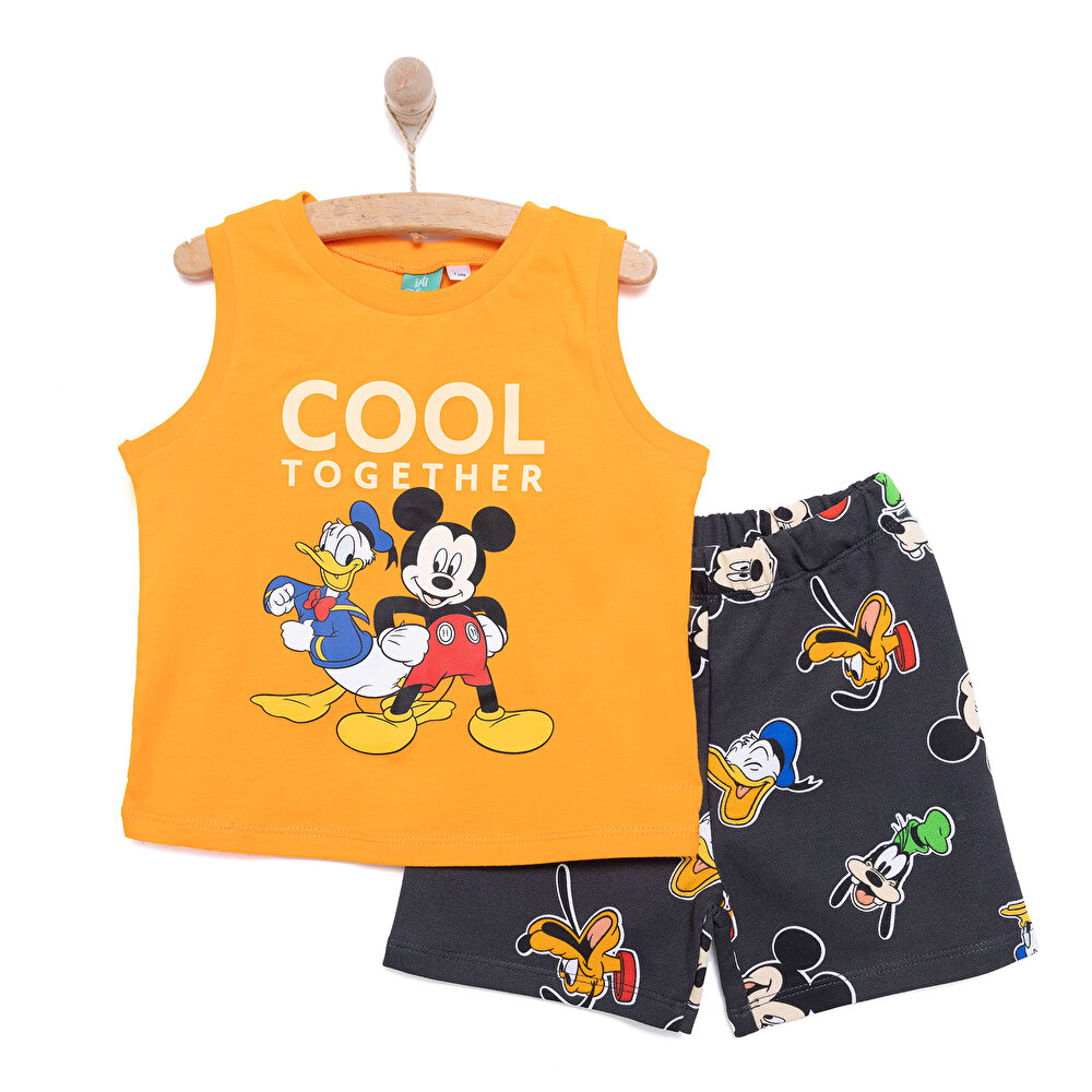 Mickey Mouse Erkek Atlet-Şort Erkek Bebek
