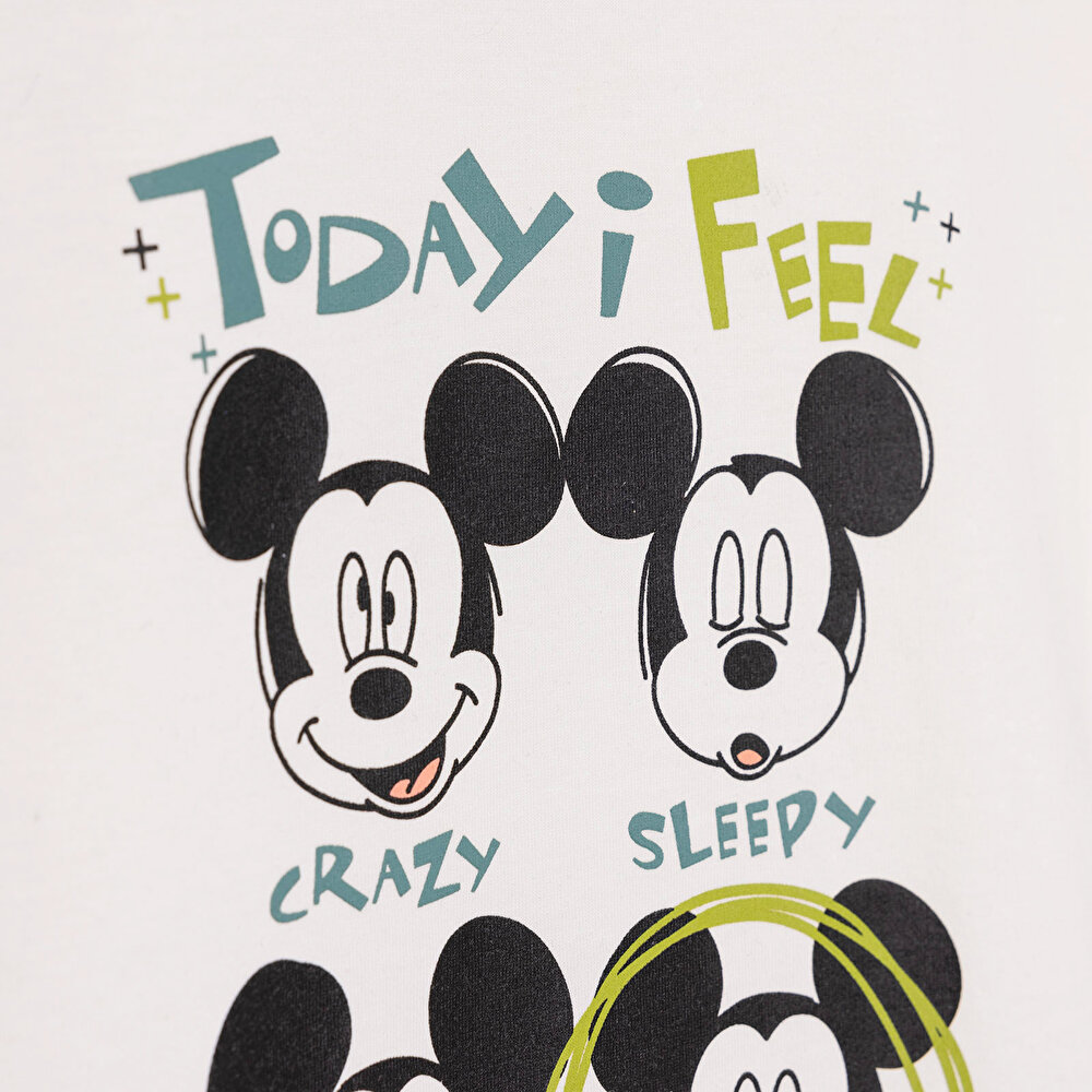 Mickey Mouse Erkek Tshirt Erkek Bebek