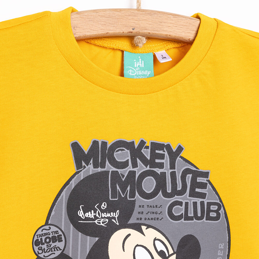 Mickey Mouse Erkek Tshirt Erkek Bebek