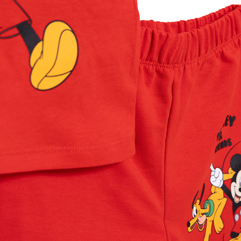 Mickey Mouse Erkek Tshirt-Şort Erkek Bebek
