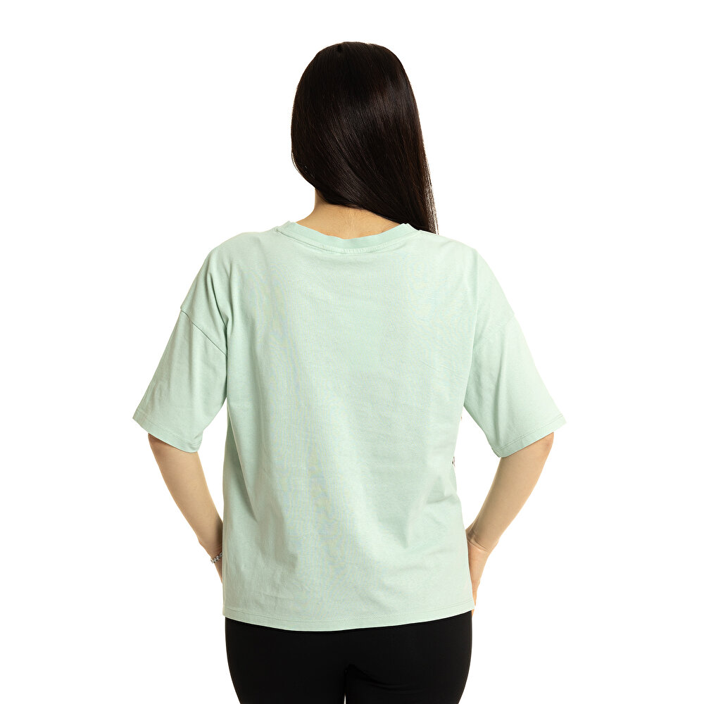 Mickey&Minnie Mouse Hamile Kısa Kol Tshirt Anne Giyim