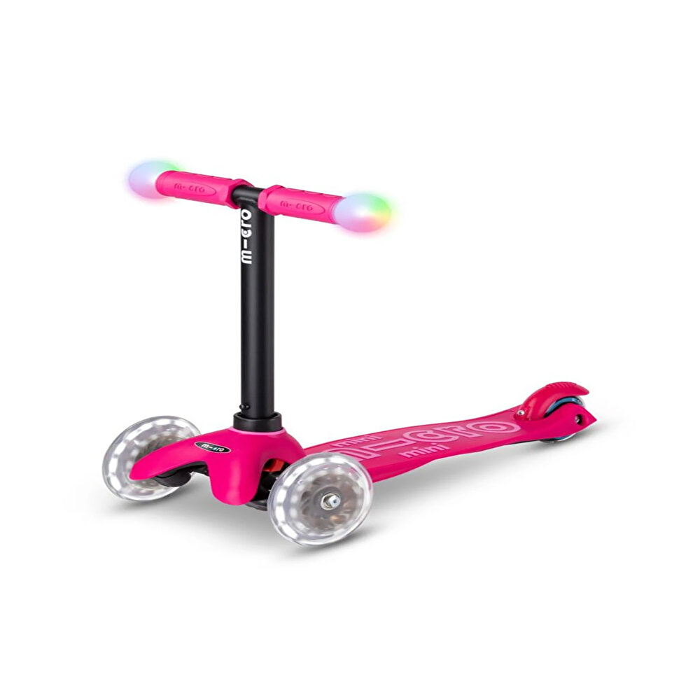 Mikro Micro Mini2Grow Deluxe Magic LED 3 Tekerlekli Scooter Pink - ebebek