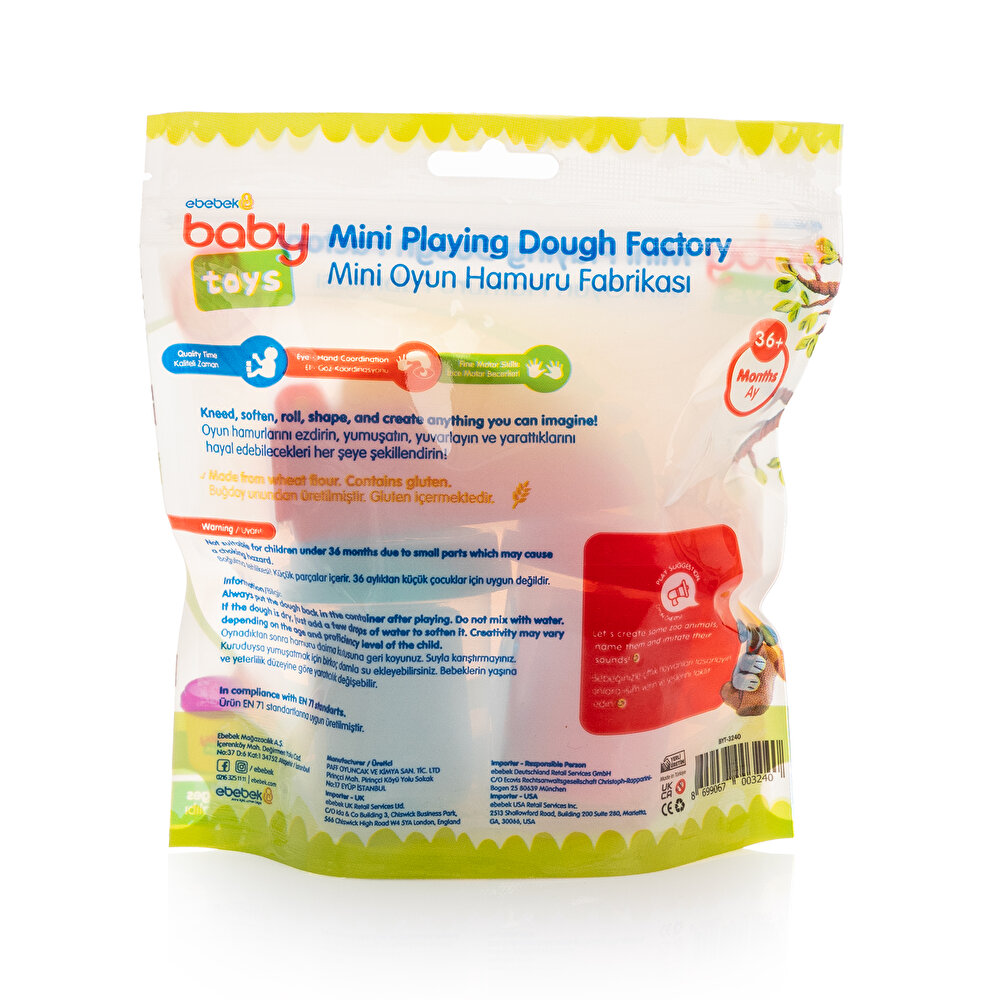 Mini Dough Fabrikası Oyun Hamuru