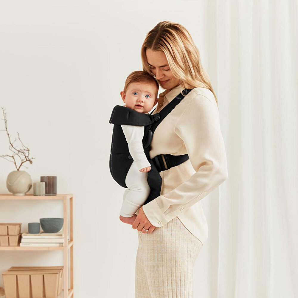 Mini Kanguru Cotton Black