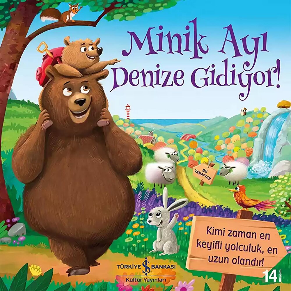 MİNİK AYI DENİZE GİDİYOR