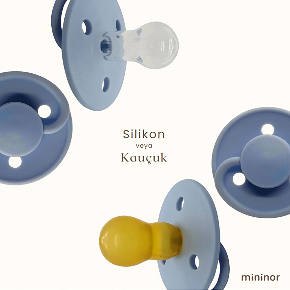 Mininor Silikon Emzik 12+ Ay - Opal lake