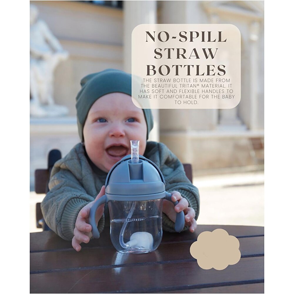 Tritan Alıştırma Bardağı 220 ml - Grey Seal