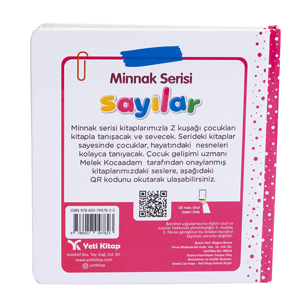 Minnak Serisi Sayılar Kitabı
