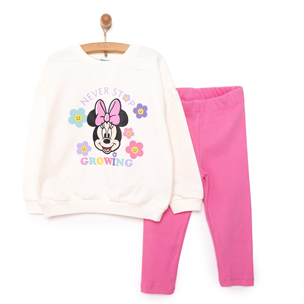 Minnie Mouse Kız Eşofman Takımı Kız Bebek