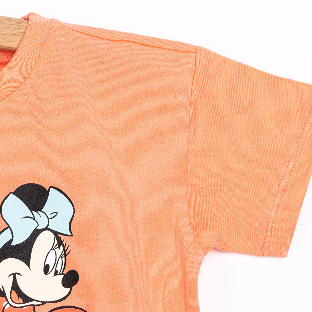 Minnie Mouse Kız Tshirt Kız Bebek