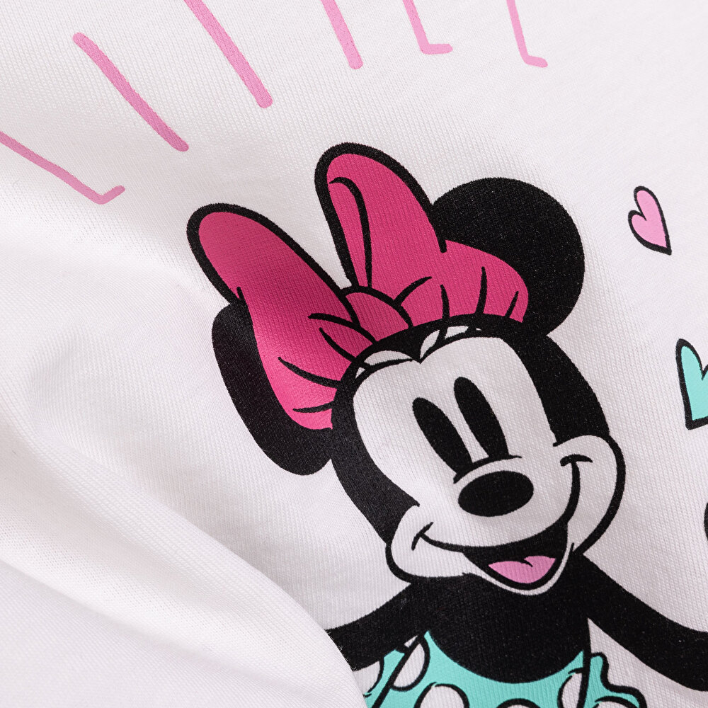 Minnie Mouse Kız Tshirt-Şort Kız Bebek
