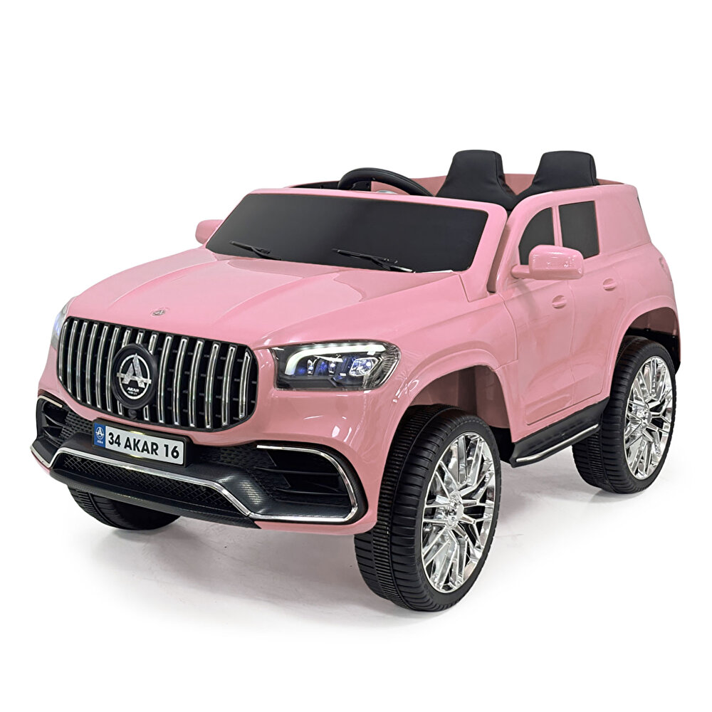 MIRACLE  KUMANDALI AKÜLÜ ARABA -PEMBE GT 12V