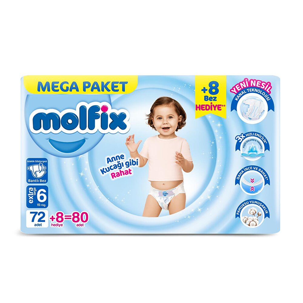 Molfıx Mega Paket 6 Beden 80 Adet
