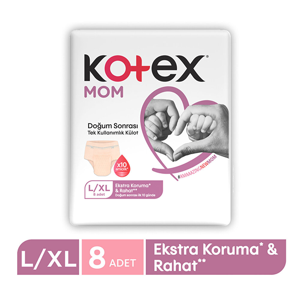 Mom Doğum Sonrası Emici Külot L/XL (8x6 )
