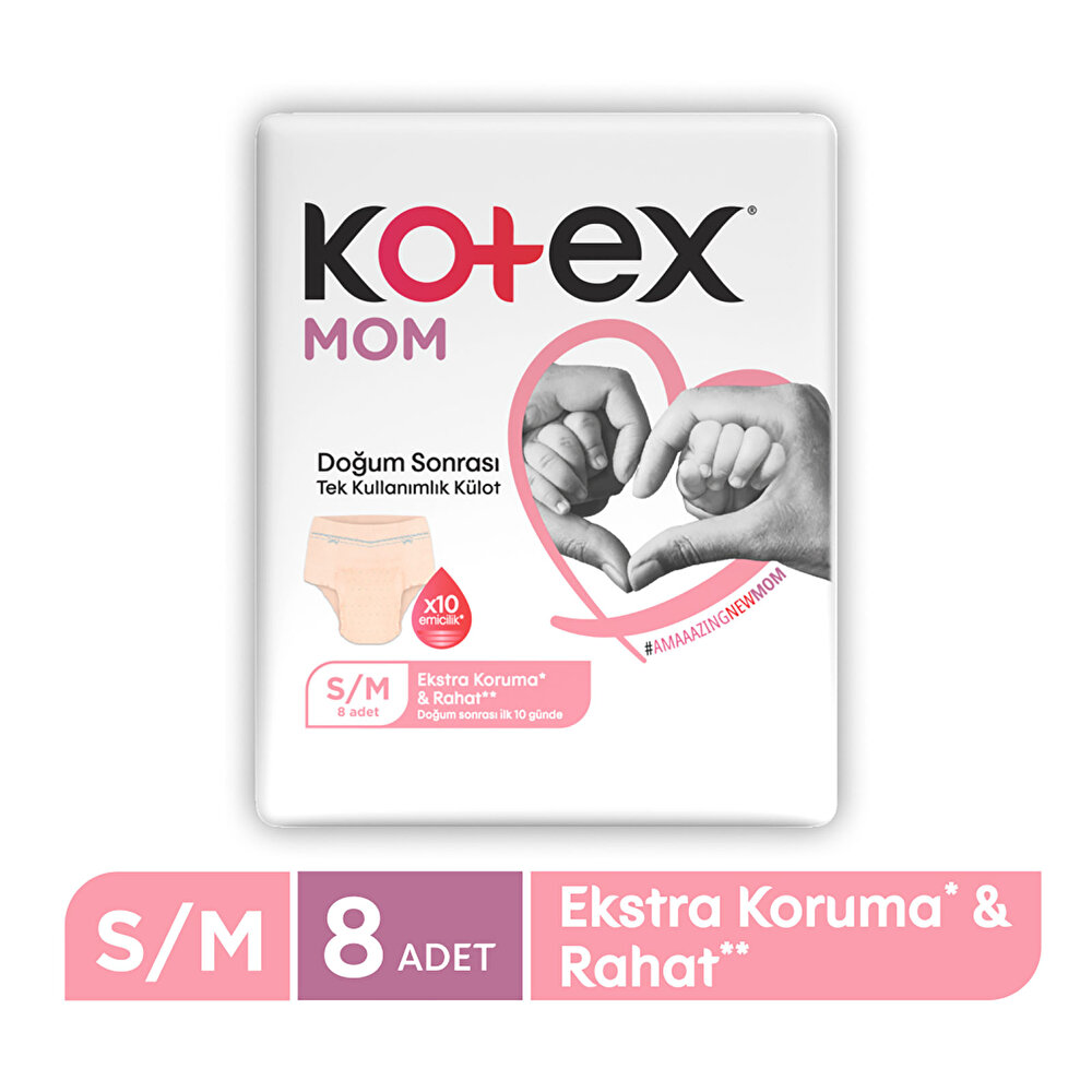 Mom Doğum Sonrası Emici Külot S/M (8X6)