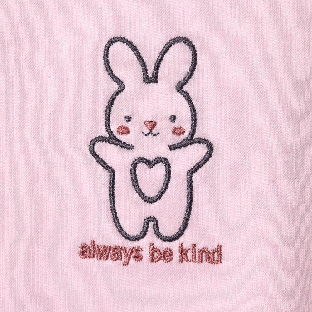 Kız Bebek Monochrome Bluz-Tayt Üç İplik Uzun Kol Reçme Paça