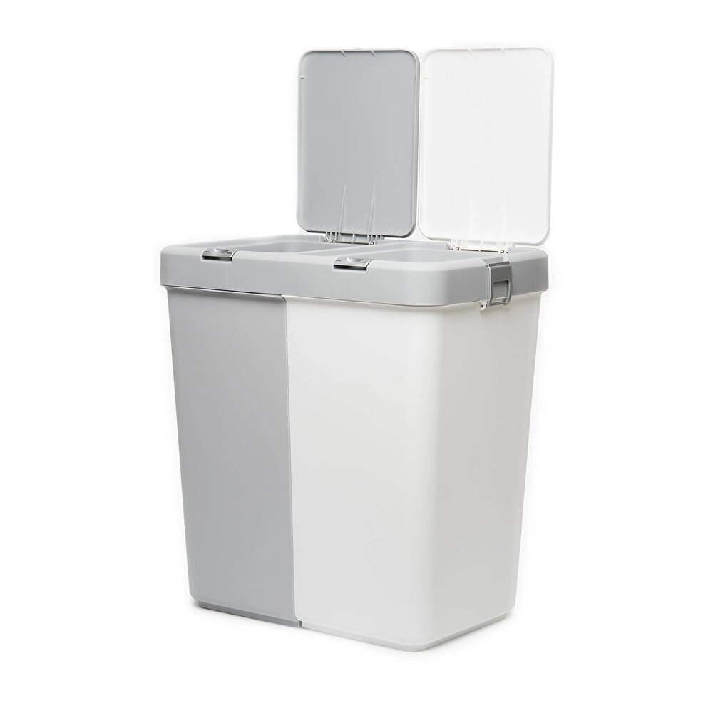 Çok Amaçlı Çift Bölmeli 80 Litre Çamaşır - Kirli Sepeti