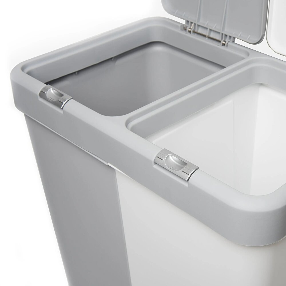 Çok Amaçlı Çift Bölmeli 80 Litre Çamaşır - Kirli Sepeti