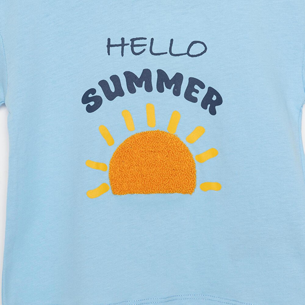 Motto Boy Erkek Tshirt-Şort Erkek Bebek