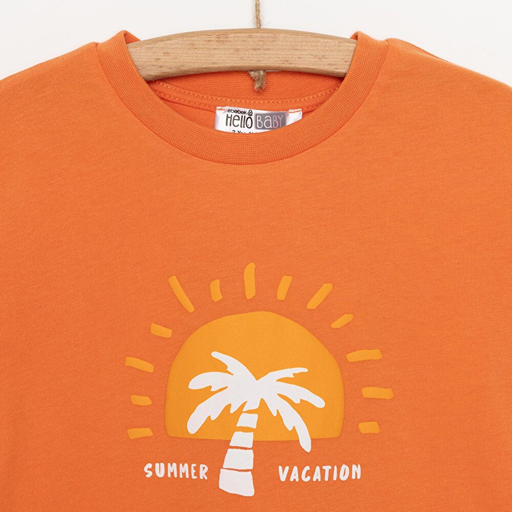 Motto Boy Erkek Tshirt-Şort Erkek Bebek