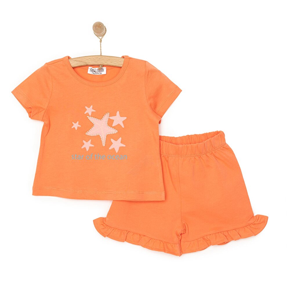 Motto Girl Tshirt-Şort