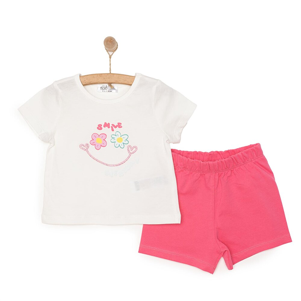 Motto Girl Tshirt-Şort