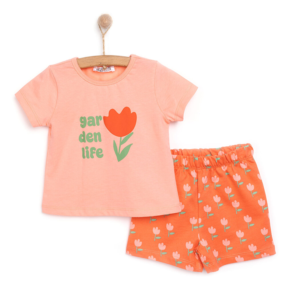 Motto Girl Tshirt-Şort