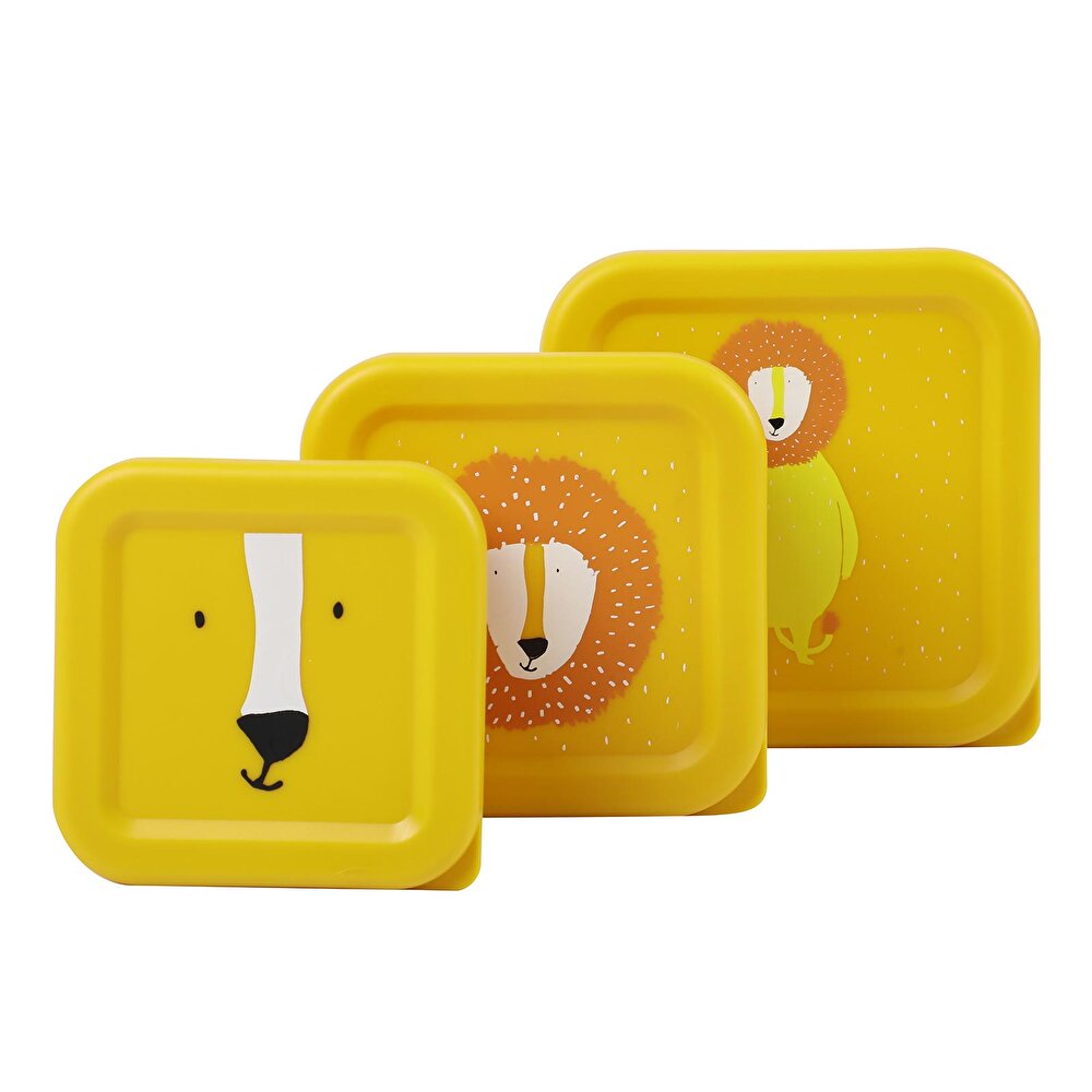 Mr. Lion Atıştırmalık Kabı 3'lü