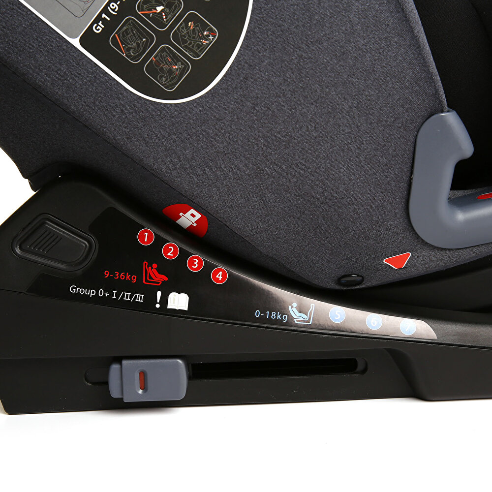 Multistage Isofixli Oto Koltuğu 0-36 kg