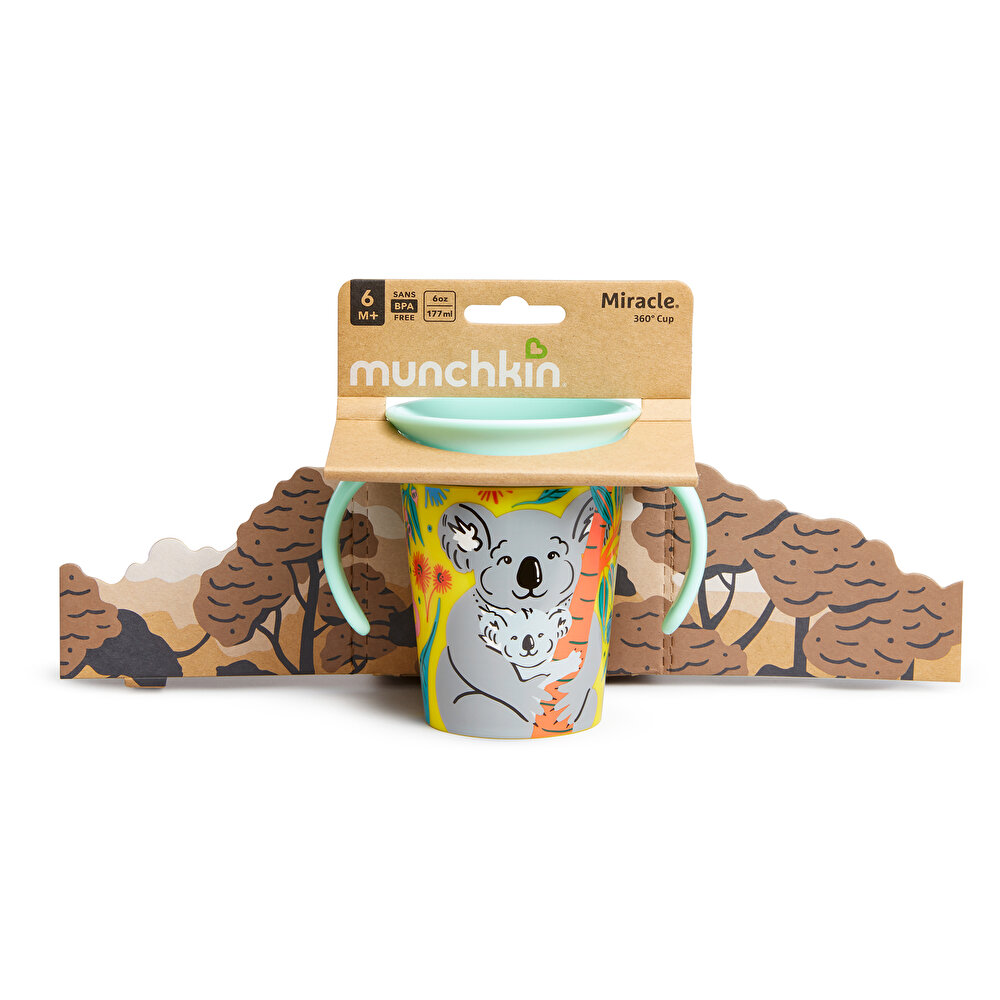 Miracle 360 Derece Koala Desenli Alıştırma Bardağı 6+ Ay 177 ml