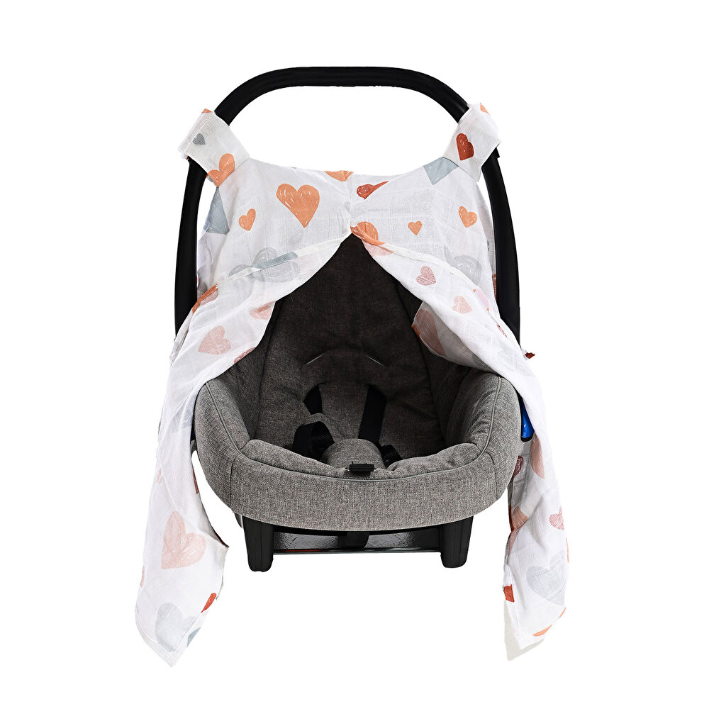 Müslin Ana Kucağı Örtüsü