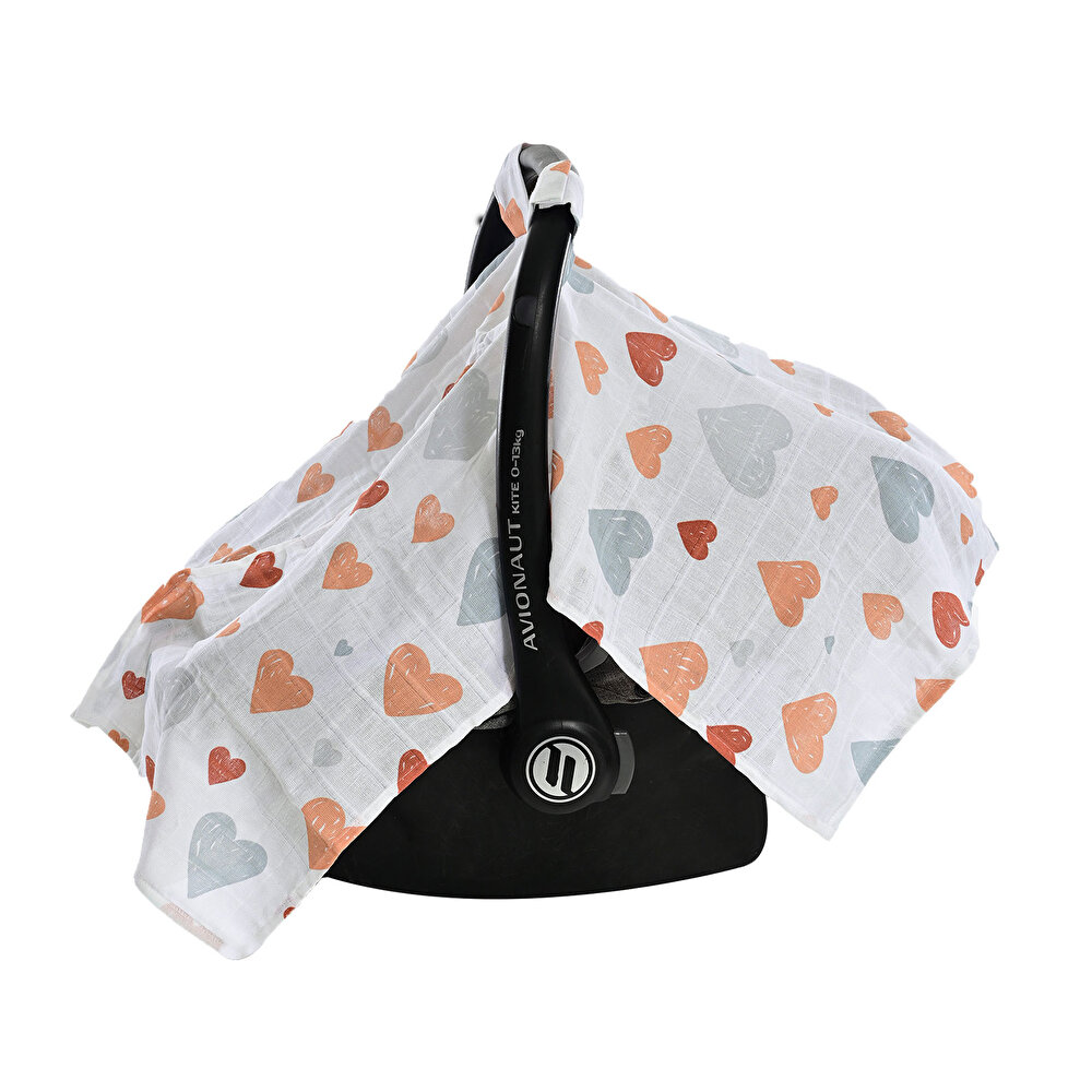 Müslin Ana Kucağı Örtüsü