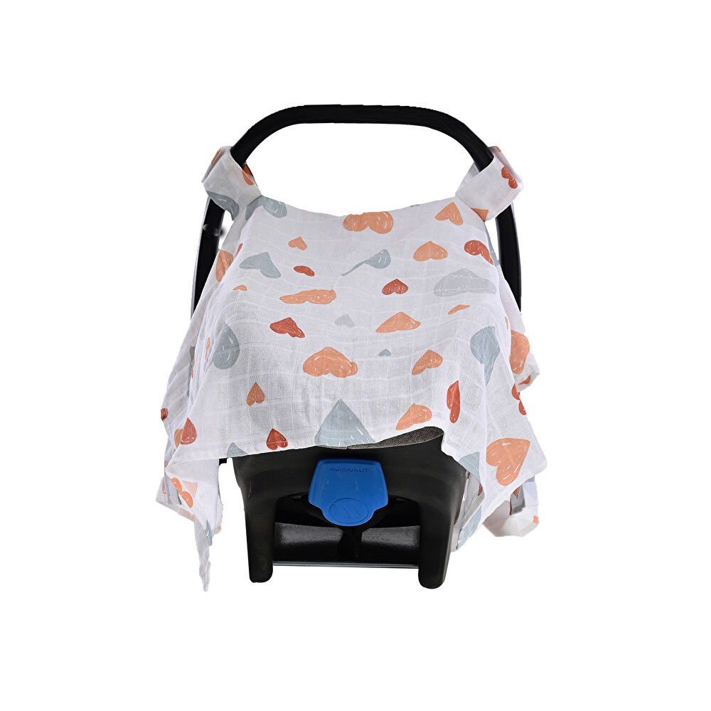 Müslin Ana Kucağı Örtüsü