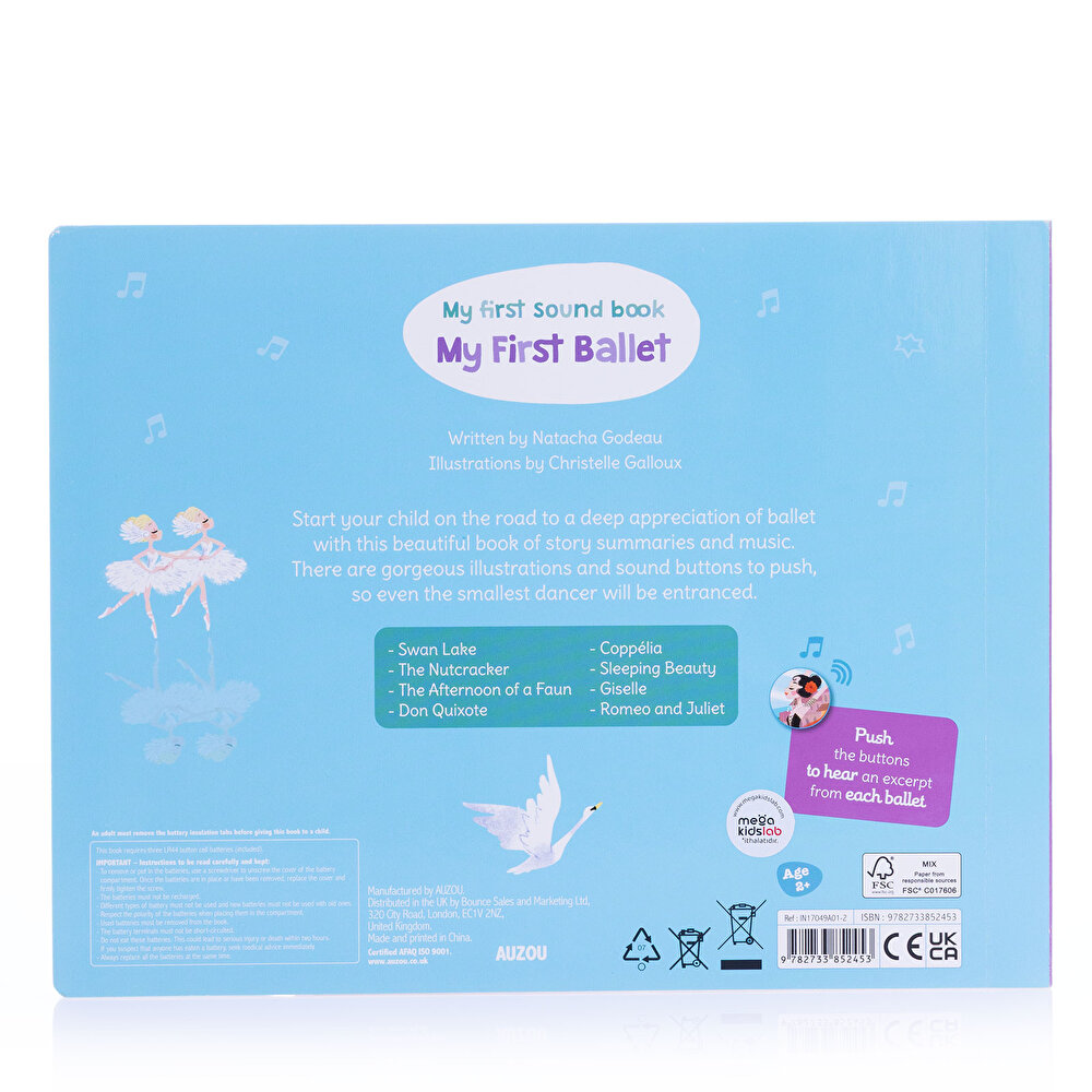 My First Music Book: My First Ballet /İngilizce Sesli Kitap