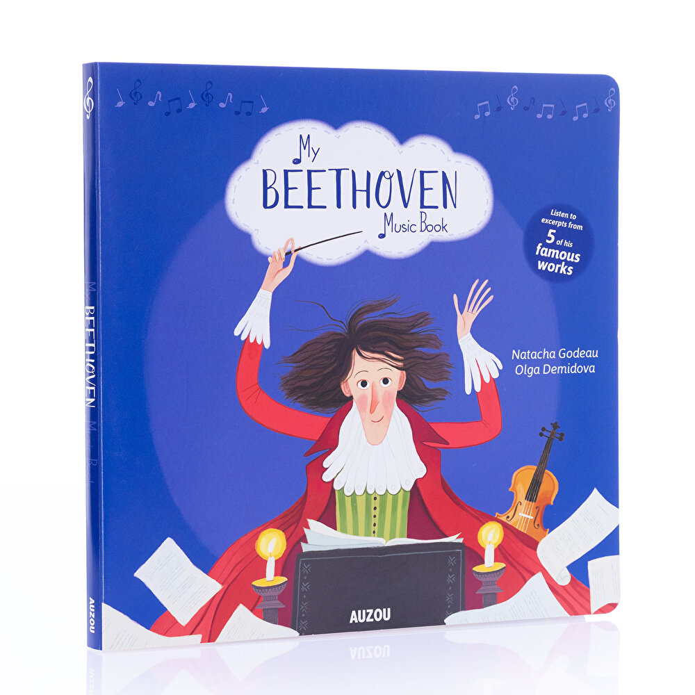 My Music Series: My Beethoven Music Book ingilizce müzikli sesli kitap