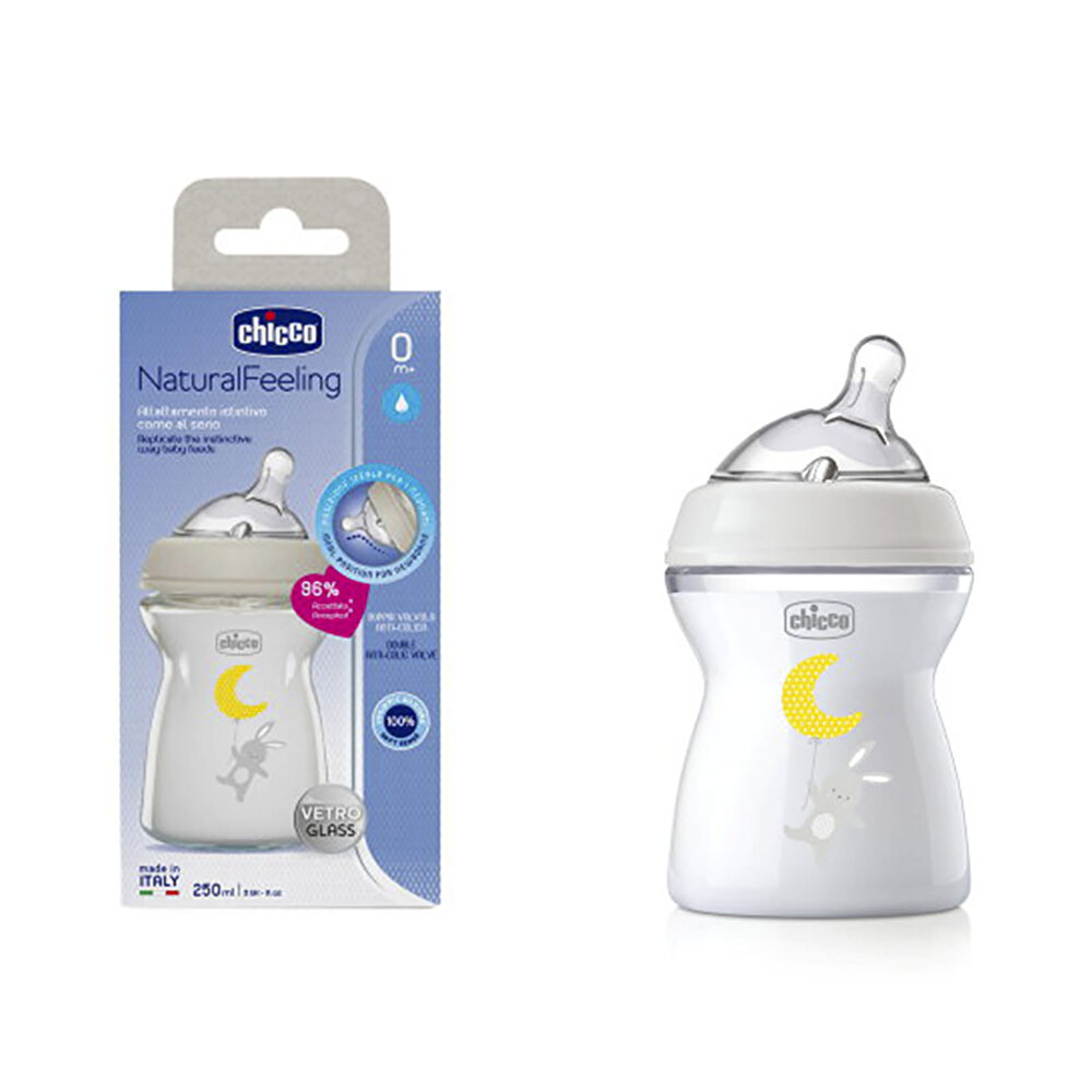 Natural Feeling Cam Biberon 250 ml 0+ Ay