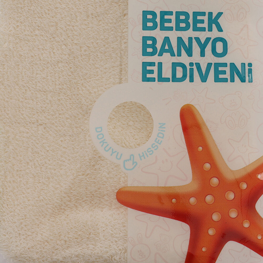 Naturel Bambu Bebek Banyo Eldiveni
