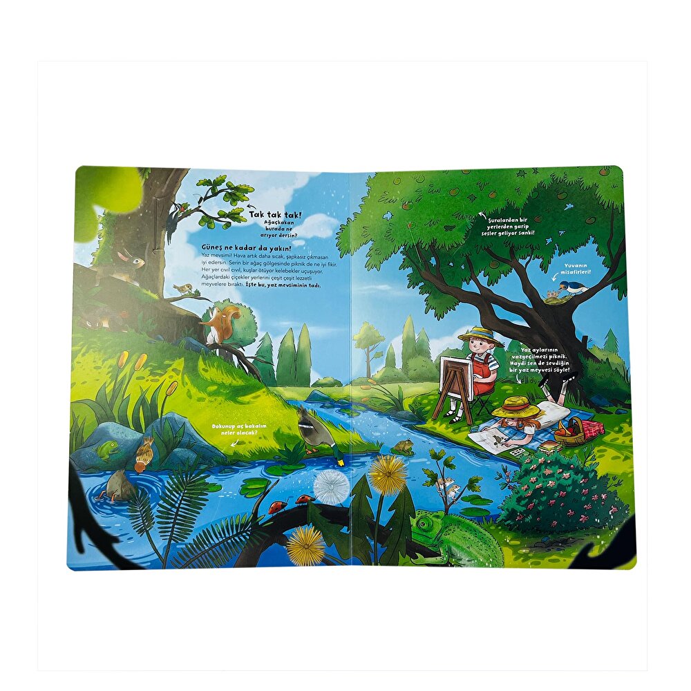 Ne Sorsan Bilir Minik - Benim İlk Mevsimler Kitabım