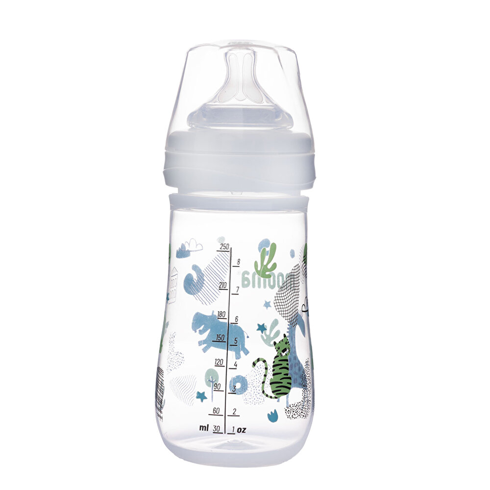 Neeko Hayvan Desenli Biberon 250 ml Orta Akış