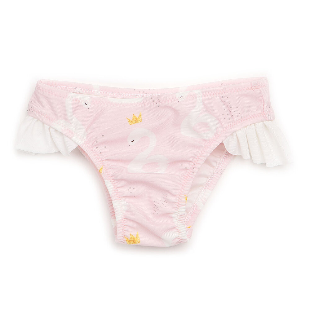 Kız Bebek Kuğu Fırfırlı Bikini Altı